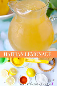 Jus De Citron Haitian Lemonade Recipe In 2020 Lemonade Recipes Haitian Food Recipes Homemade Lemonade Recipes