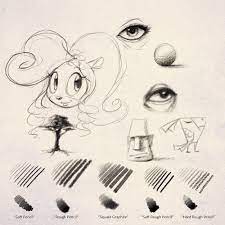 Maybe you would like to learn more about one of these? Pencil Brushes By Benhickling On Deviantart