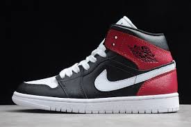 Air Jordan 1 Mid Black Noble Red White Top 10 Jordans Shoes Of All Time Mcenock In 2020 Air Jordans Retro Air Jordans Jordan 1 Mid