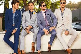This stylish collection also includes formal shoes, classic cufflinks and silk boutonnieres. Groom Style 6 Swag Ready Mens Wedding Suits For Your Big Day Fashion Fashion Weekly