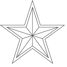 Just like with the circle templates, i'm arranging them in order from largest to smallest. Get This Star Coloring Pages Five Point Star