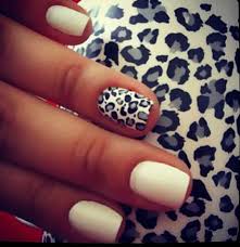 Black And White Cheetah Print Nails 101 Classy Nail Art Designs For Short Nails Nail Designs Leopard Nails Short Nail Designs