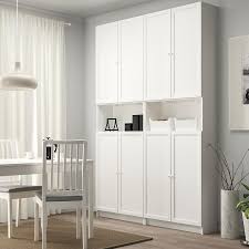 Billy Oxberg Bookcase Height Extension Doors White Ikea Billy Oxberg Ikea Bucherschrank Bucherregaltur