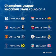 Foruden champions league 2021/2022 live resultater kan du følge over 1000 fodbold turneringer fra mere end 90 lande rundt omkring i verden på flashscore.dk. Sport The Result Of The Draw For The 8th Finals Of The Uefa Champions League Regionweek
