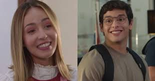 Relembre o relacionamento entre Erick e Mirela na série Tagem