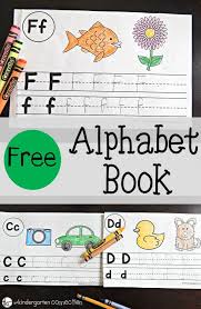 Free Alphabet Book Kindergarten Writing Preschool Letters Alphabet Preschool