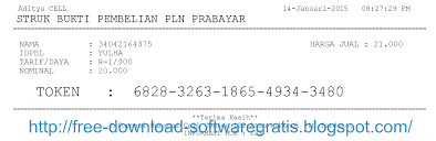 Cara Membuat Struk Pembayaran Listrik Dengan Word Membuat Itu
