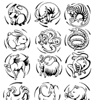 The chinese zodiac is a major part of chinese culture and its calendar system. Chinese Zodiac Animals Coloring Pages Surfnetkids