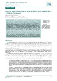 Thus, he argues that the che omar decision merely ruled that article 3(1) should not become the basis to challenge the legality of statutes. Pdf The Interpretation Of Islam Within The Framework Of The Indigenous Malaya