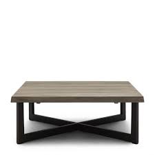 Weathered wood is another perfect coastal nautical coffee table style idea. Bondi Beach Outdoor Coffee Table Grey