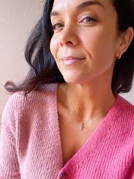 Luna Diamond Cross Necklace