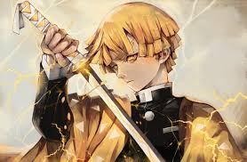 No program windows block it from view. 2200x2480 Zenitsu Agatsuma Anime Art 2200x2480 Resolution Wallpaper Hd Anime 4k Wallpapers Images Photos And Background Wallpapers Den