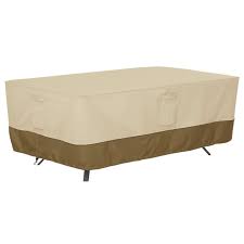 Classic accessories villa chaise lounge patio furniture storage cover, fits up to 65 inch l x 28 inch w walmart usa on sale for $19.99 original price $24.07 $ 19.99 $24.07 Classic Accessories Veranda Water Resistant 84 Inch Rectangular Oval Patio Table Cover Walmart Com Walmart Com