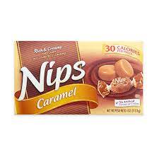 It was created as a candy that people would eat during a work break, such as on a coffee break. Nips