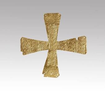 Croce in lamina d'oro - Museo Archeologico di Milano - Comune di ...