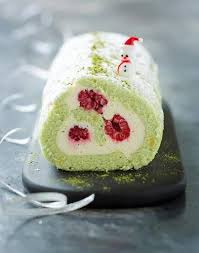 Buche Au The Matcha Et Mousse Au Chocolat Blanc Recette Mousse Chocolat Blanc Gateau Sucre The Matcha