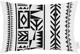 Home wohnen kissen & kissenbezüge schwarz & weiß. Apelt Loft Style Kissen Schwarz Weiss 35x50 Hertie De