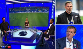 From too many drinks the night before a big game to burning the turkey, sky sports pundits reveal all about playing during the festive period. Sky Sports Pundits Jamie Redknapp And Patrice Evra Ditch Badges For Black Lives Matter Daily Mail Online