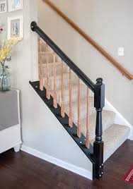 I've got an inexpensive fix that you can do yourself in this how to paint your stair banister post! How To Paint Stair Railings That Last Craving Some Creativity