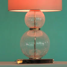 Antique brass top bubble glass base accent side table. China Hot Sell Modern Style Blown Bubble Glass Table Lamp For Hotel China Table Light Task Light