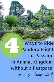 Avatar Flight Of Passage At Animal Kingdom Inside Pandora World Of Avatar Disney World Vacation Planning Animal Kingdom Disney Disney World Tips And Tricks