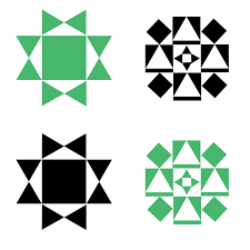 Easy barn quilt patterns bing images barn quilts barn. Printable Barn Quilt Wall Banners Delightfully Noted