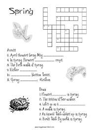 Word and logic puzzles are a wonderful way to engage the mind on lazy sunday mornings, and they're also useful educational tools for children. Spring Worksheets And Teaching Activities
