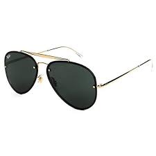 Black And Gold Aviator Ray Bans Ray Ban Rb3584n 905071 Sunglasses 174 Liked On Polyvore Featuring Accessories Eyewear Sung With Images Aviator Sunglasses Style Aviator Style Glasses Unisex Glasses