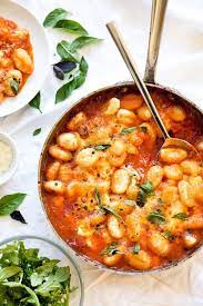 Gnocchi With Pomodoro Sauce Would Make A Great Date Night Dinner Recipes Vegetarian Recipes Food