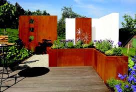 Contura Individuelle Pflanzgefasse In Modulbauweise Stahl Fur Den Garten Und Das Heim Pflanzen Feuerstelle Garten Garten