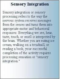 Sensational Sensory Integration Sensory Integration Therapy Sensory Integration Disorder Sensory Integration