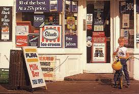 Australian Milk Bar I M Imagining The Clutter Of Brands Gone Replaced By Strokes Colour For A Modern Fun Twist Of The 60s Milk Bar Australian Icons Aussie