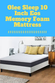 Olee Sleep Mattress Reviews 10 Eos Multi Layer Gel Infused Mattresses Reviews Sleep Mattress Mattress