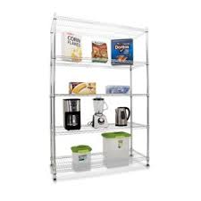 رف سلك 5 طبقات أعمال خفيفة 120 45 180سم Free Standing Shelvi رفوف لوازم التنظيم والتخزين لوازم المنزل جميع فئات ساكو Saco Store