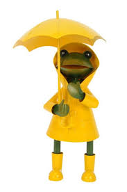 Frosch Figur Regenmantel Frosch Regenmantel Gartenstecker Schietwetter Ostfriesennerz Regenschirm Regenmesser Gartendeko Regen Messer Wetterfrosch Regenschirm