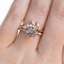 Elegant Diamond Contour Wedding Band Wedding Rings Vintage Wedding Rings Unique Contour Wedding Band