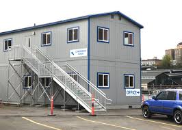 Two Story Mobile Office Building For Nustar Energy Located In Tacoma Wa 1 600 Sq Ft Modular Building Mobile Office Building
