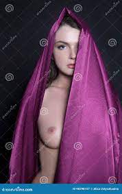 Beautiful Nude Woman Under Hood Stock Image - Image of erotic, hood:  90298157