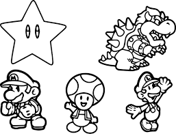 Super mario has since declined on various consoles from nintendo. Mario Characters Coloring Pages Coloring Pages Coloring Home