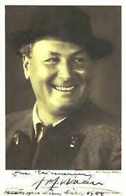 Fritz Kern Original Signature On Ross Card No. 52 A