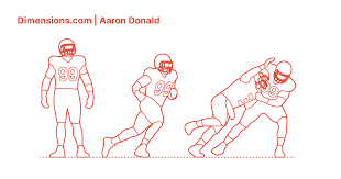 From wikipedia, the free encyclopedia. Aaron Donald Dimensions Drawings Dimensions Com