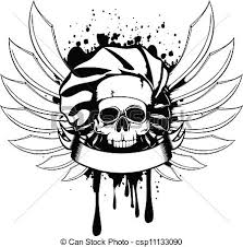 7 billy joe armstrong su clavícula tatuada con calavera. Craneo De Cocina Con Cuchillos Ilustracion Del Vector Craneo De Cocinero Con Cuchillos Canstock