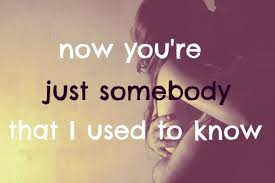 Somebody that i used to know- Gotye | We Heart It | quote, song ... via Relatably.com