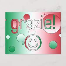 Fresh sandwiches and salads at the dc wharf. Italienische Geschenke Danke Grazie Postkarte Zazzle De