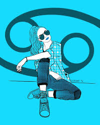 It can be tough to get through the exterior shell to her underbelly where she is truly vulnerable. Hey There Cancers Will Keep It Real 100 Loyal To A Fault Wild At Times Hmm Is This True Let Me Know Ar Girly Art Zodiac Designs Zodiac Art