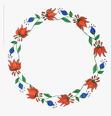 Pngkit selects 171 hd floral border png images for free download. Transparent Flower Circle Clipart Red Flower Borders Circle Hd Png Download Kindpng