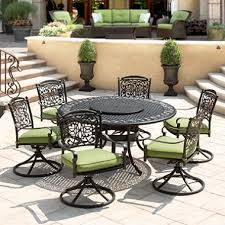 Renaissance Outdoor Patio Dining Set 9 Pc Patio Dining Set Patio Outdoor Patio