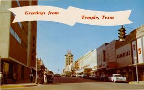 Main Street Temple Texas 1960s Temple Temple Texas Texas