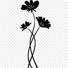 In case you need more greenery than a standard rose or hydrangea flower wall panel can offer, we are happy to help you out with our white tips faux foliage , lime green genlisea , or white tips faux foliage , to. Black And White Flower Png Download 1200 1200 Free Transparent Wall Decal Png Download Cleanpng Kisspng