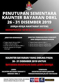 Sistem pembayaran berkembang seiring dengan zaman yang semakin maju. Makluman Awam Penutupan Dewan Bandaraya Kuala Lumpur Facebook